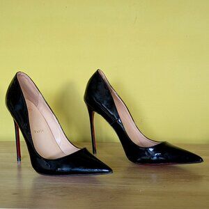 Christian Louboutin Pigalle 120mm black patent leather size 43 (10)